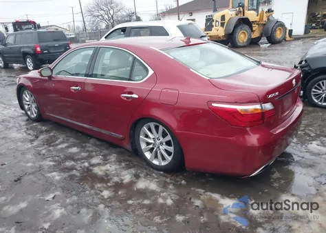 2010 Lexus Ls 460 z USA, uszkodzony, nr VIN JTHCL5EF4A5007227